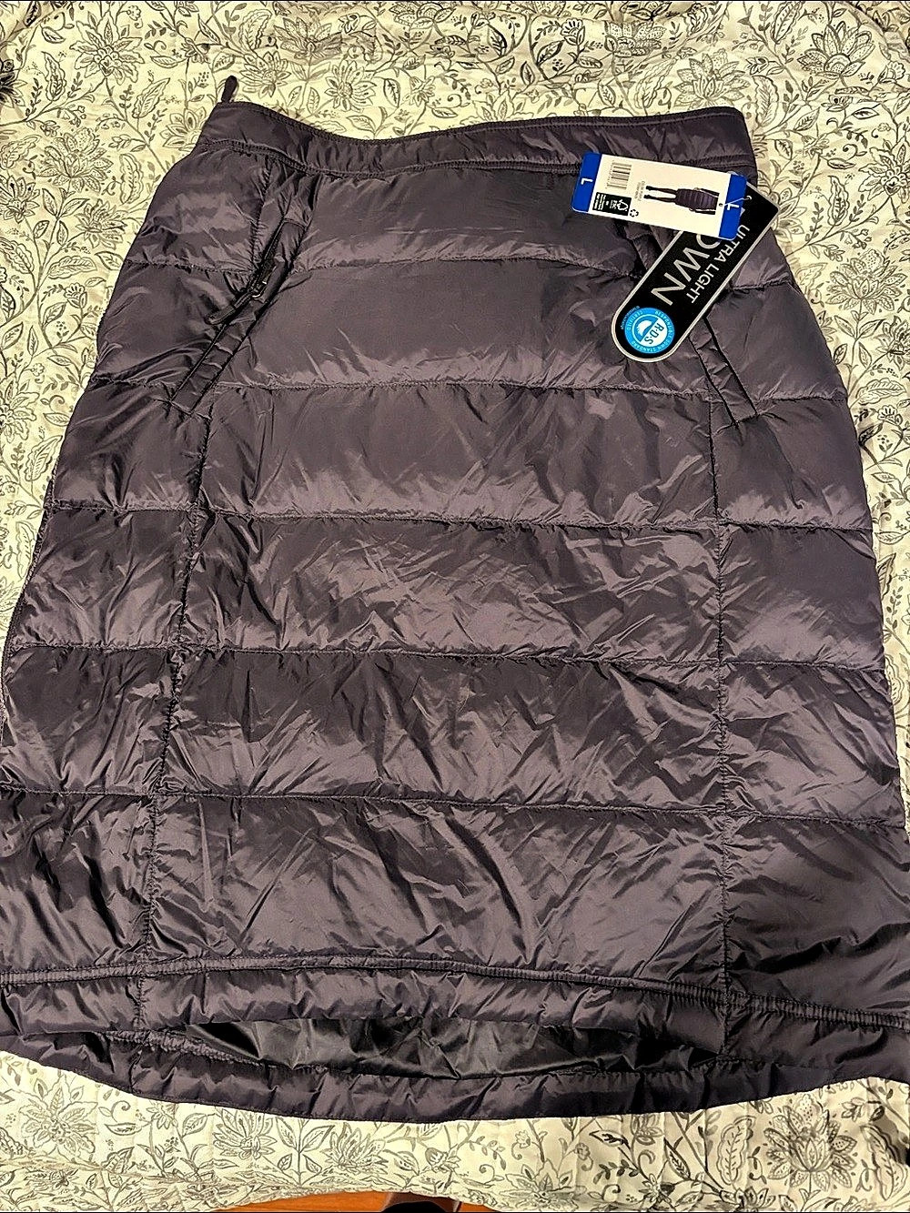 Aventure Ultra Light Down Skirt eggplant/ Purple Large